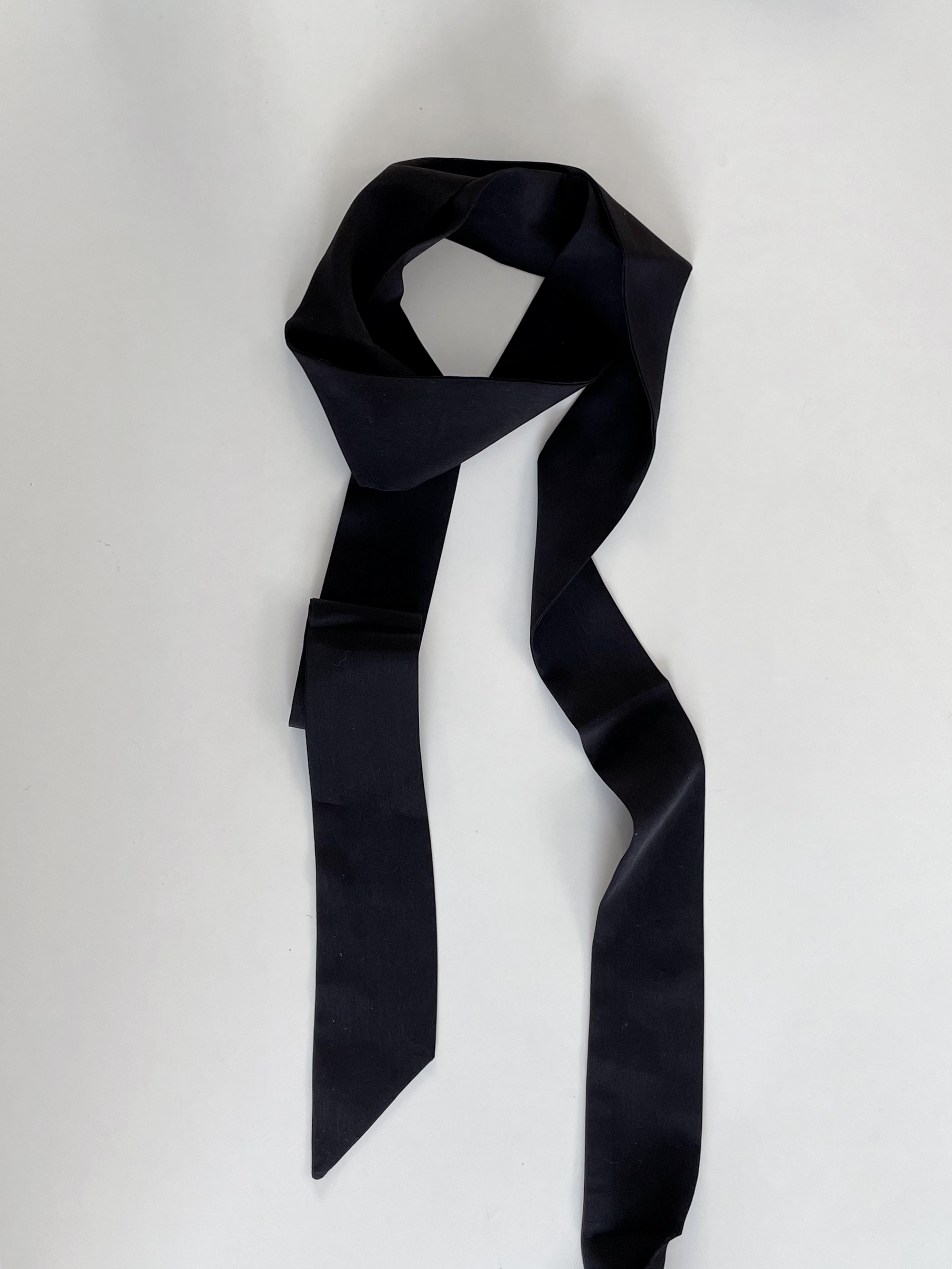 tie long scarf
