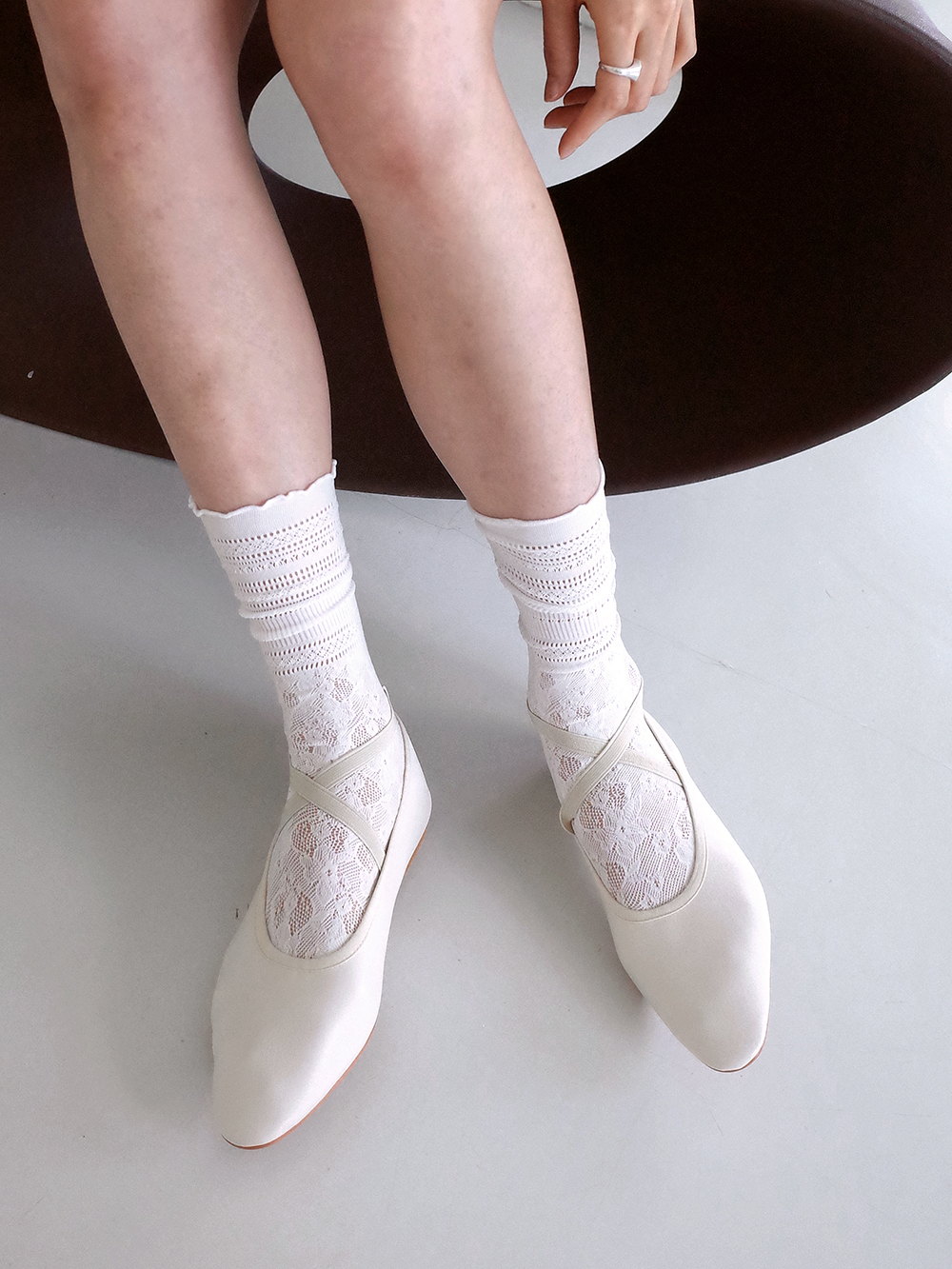 당일발송) x banding ballet shoes