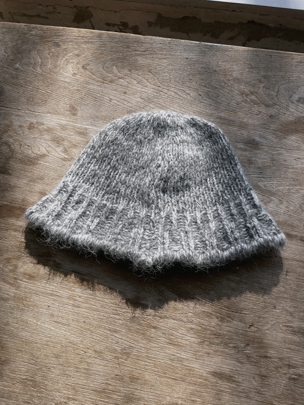 bokashi knit hat